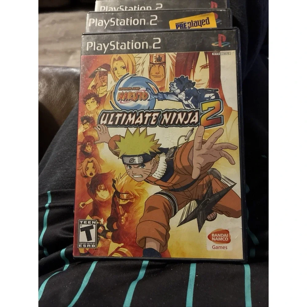 Bandai Namco Naruto: Ultimate Ninja 2 PlayStation 2 Action Fighting W/book
